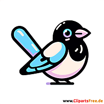 Elster Clip Art - Bilder zum Thema Vögel