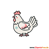 Huhn Clipart - Bilder zum Thema Vögel