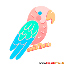 Papagei Clipart - Bilder zum Thema Vögel