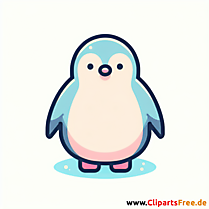 Pinguin Clipart - Bilder zum Thema Vögel