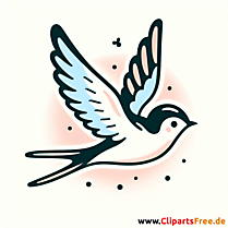 Schwalbe Clipart - Bilder zum Thema Vögel