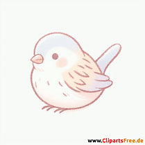 Spatz Clipart - Bilder zum Thema Vögel
