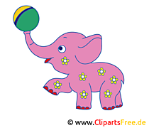 Zirkus Clipart, Bild, Grafik, Illustration