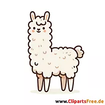 Clipart with llama