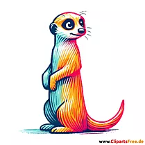 Erdmännchen Clipart