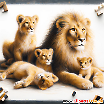 Löwen Clipart