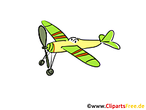 Clipart Motorflugzeug kostenlos