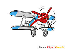 Doppeldecker Illustration, Clipart
