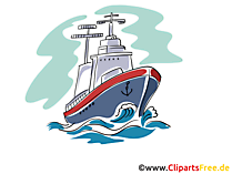 Eisbrecher Schiff Bild, Clipart, Grafik