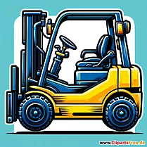 Gabelstapler Clipart kostenlos