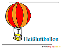 Heissluftballon Clipart free