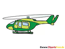 Hubschrauber Bild, Clipart, Illustration, Grafik, Zeichnung kostenlos