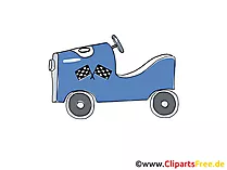 Kinder-Fahrzeug Clipart, Bild, Cartoon, Comic, Grafik