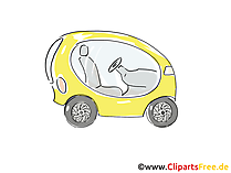 Konzeptfahrzeug Clipart, Bild, Cartoon, Comic, Grafik