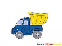 Off-Highway Truck Clipart, Bild, Cartoon, Comic, Grafik