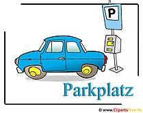 Parkplatz Clipart-Bild free
