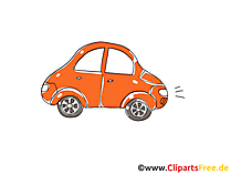 Personenkraftwagen Clipart, Bild, Cartoon, Comic, Grafik