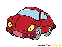 PKW Bild, Clipart, Illustration, Grafik, Zeichnung kostenlos