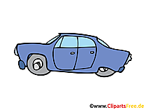 PKW Fahrzeug Illustration, Bild, Clipart, Zeichnung gratis