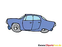 PKW Fahrzeug Illustration, Bild, Clipart, Zeichnung gratis