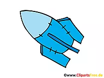 Rakete Bild, Clipart, Illustration, Grafik, Zeichnung kostenlos
