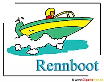 Rennboot Clipart free Transport