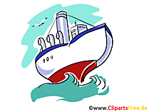 Schiffe Clipart, Grafiken und Bilder kostenlos zum Download