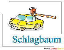 Schlagbaum Clipart free Logistik