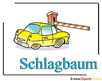 Schlagbaum Clipart free Logistik