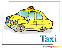 Taxi Clipart-Bild free