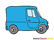 Transporter, LCV Bild, Clipart, Illustration, Grafik, Zeichnung kostenlos