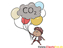 Klimawandel Stock Clipart, Image, Grafik