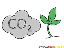 Stock Clipart zum Thema Co2-Ausstoss, Umwelt