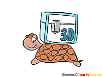 Illustration gratis 3D-Druck