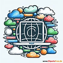 Clipart Internet, Web, Netz
