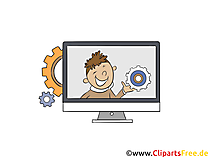 Clipart Technik, IT-Technologie