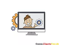 Clipart Technik, IT-Technologie