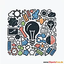 Idee Clipart für Präsentationen