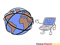 Internet Clipart - World Wide Web Comic