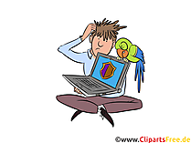 Clipart Administrator, IT-Fachkraft, IT-Sicherheit