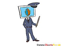 Clipart Computersicherheit kostenlos