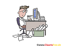 Projektleiter Clipart, Bild, Illustration