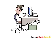 Projektleiter Clipart, Bild, Illustration