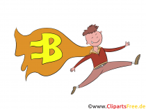 Bitcoin Kryptohandel Clipart