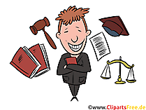 Advokat Clipart, Verteidiger Illustration,  Recht Bilder