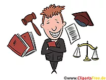 Advokat Clipart, Verteidiger Illustration,  Recht Bilder