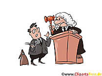 Gericht Clipart, Bild, Illustration, Image