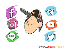 Generation Z Clipart, Illustration, Bild