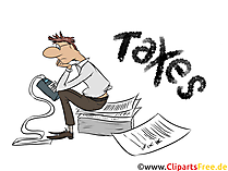 Einkommensteuererklärung erstellen Cliparts, Bilder, Illustrationen gratis