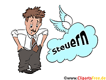 Steuern bezahlen Cliparts, Bilder, Illustrationen